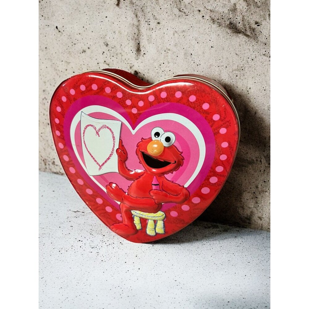 Sesame Street ELMO Valentine Cookie Tin